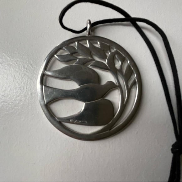 Large Pewter Dove ornament - Picture 5 of 6